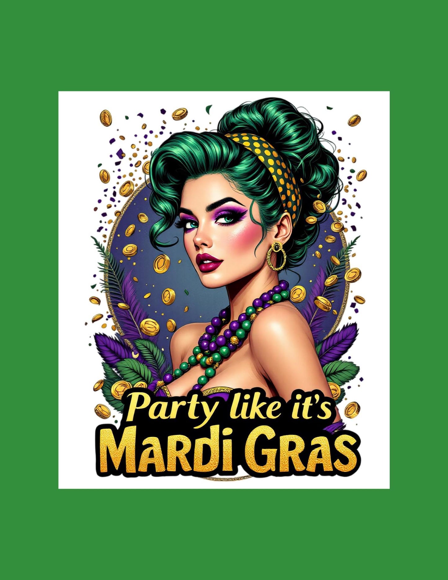 Mardi Gras Die Cuts