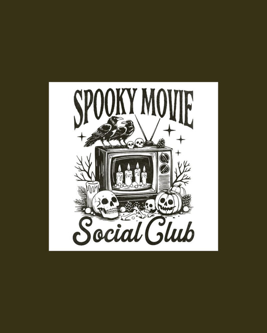 Spooky Movie Social Club Die Cut