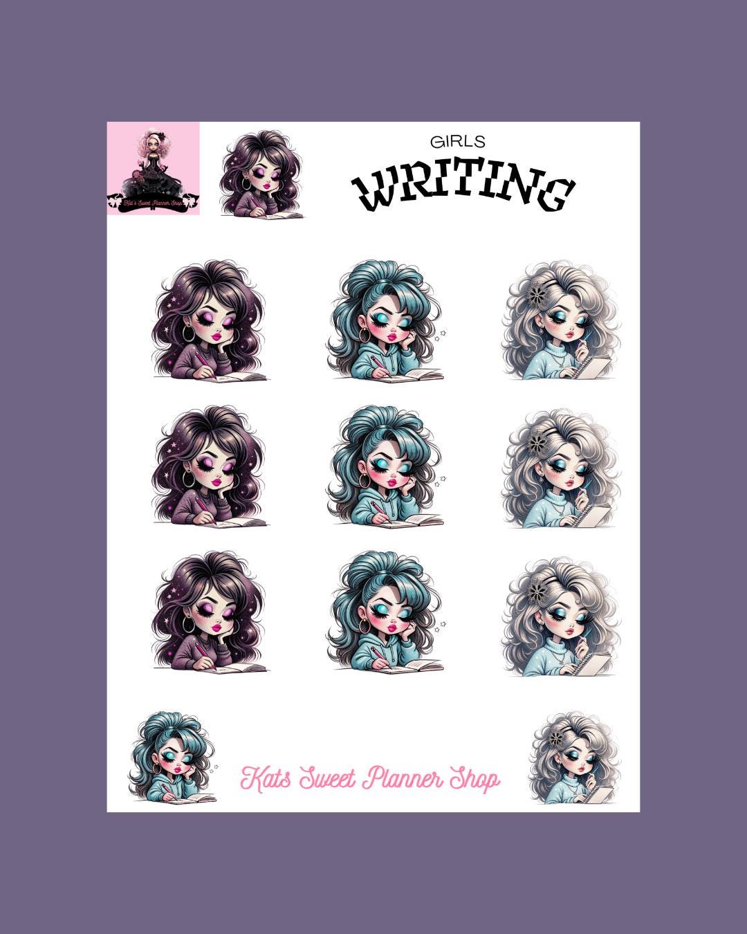 Girls Writing