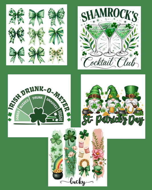 St Patrick's Day Die Cuts