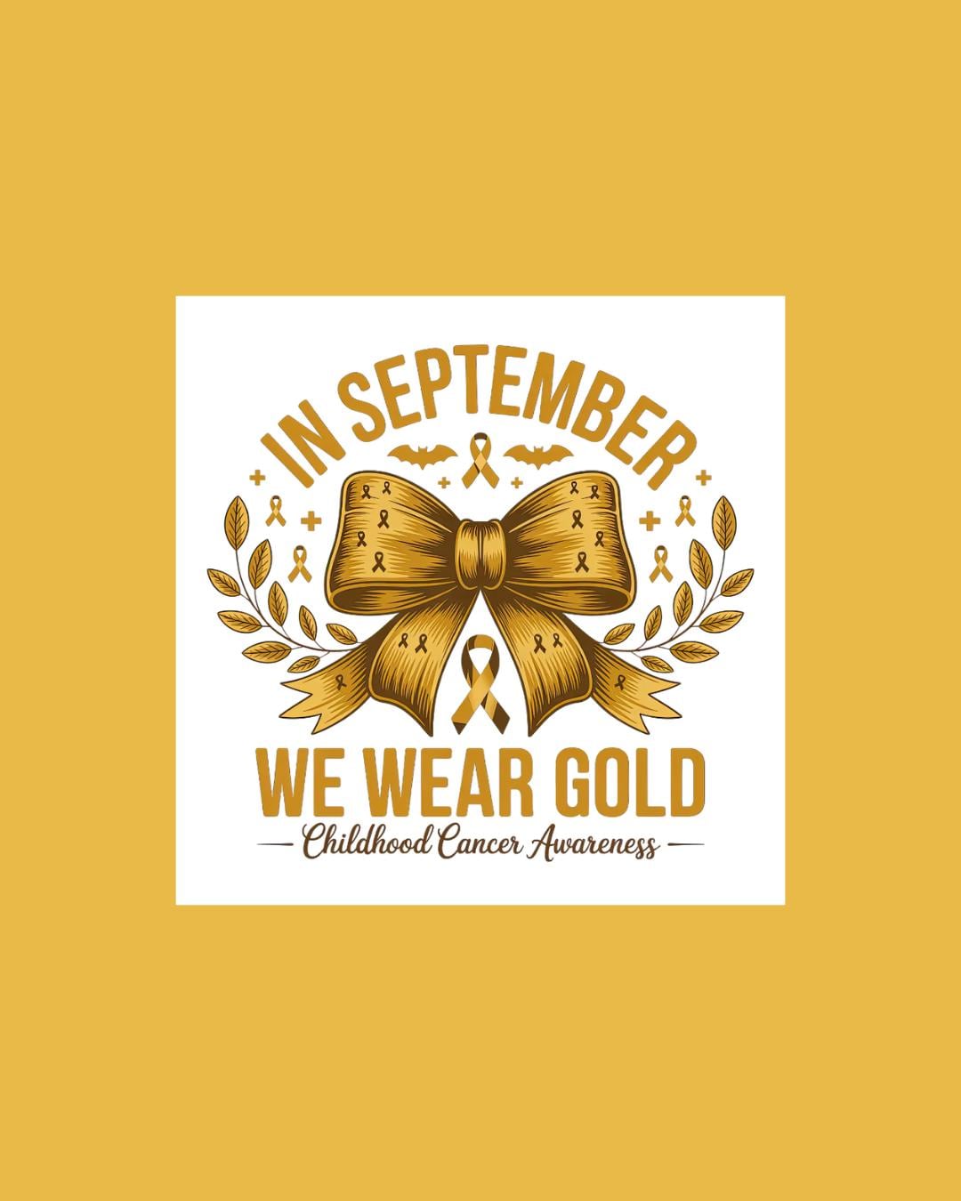 Childhood Cancer Die Cut