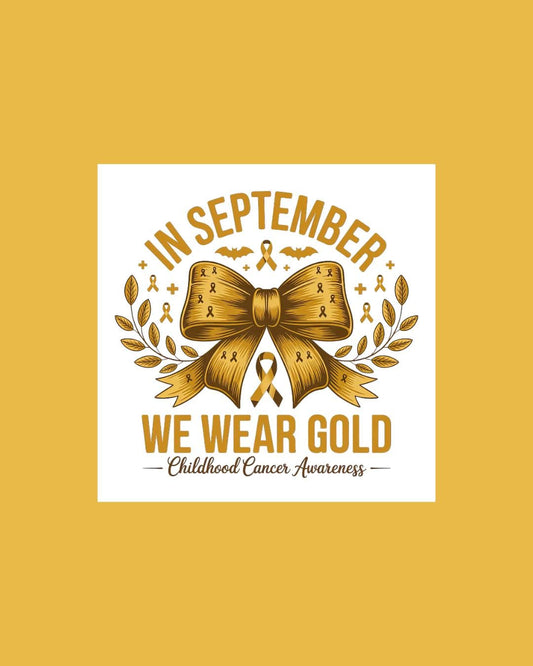 Childhood Cancer Die Cut