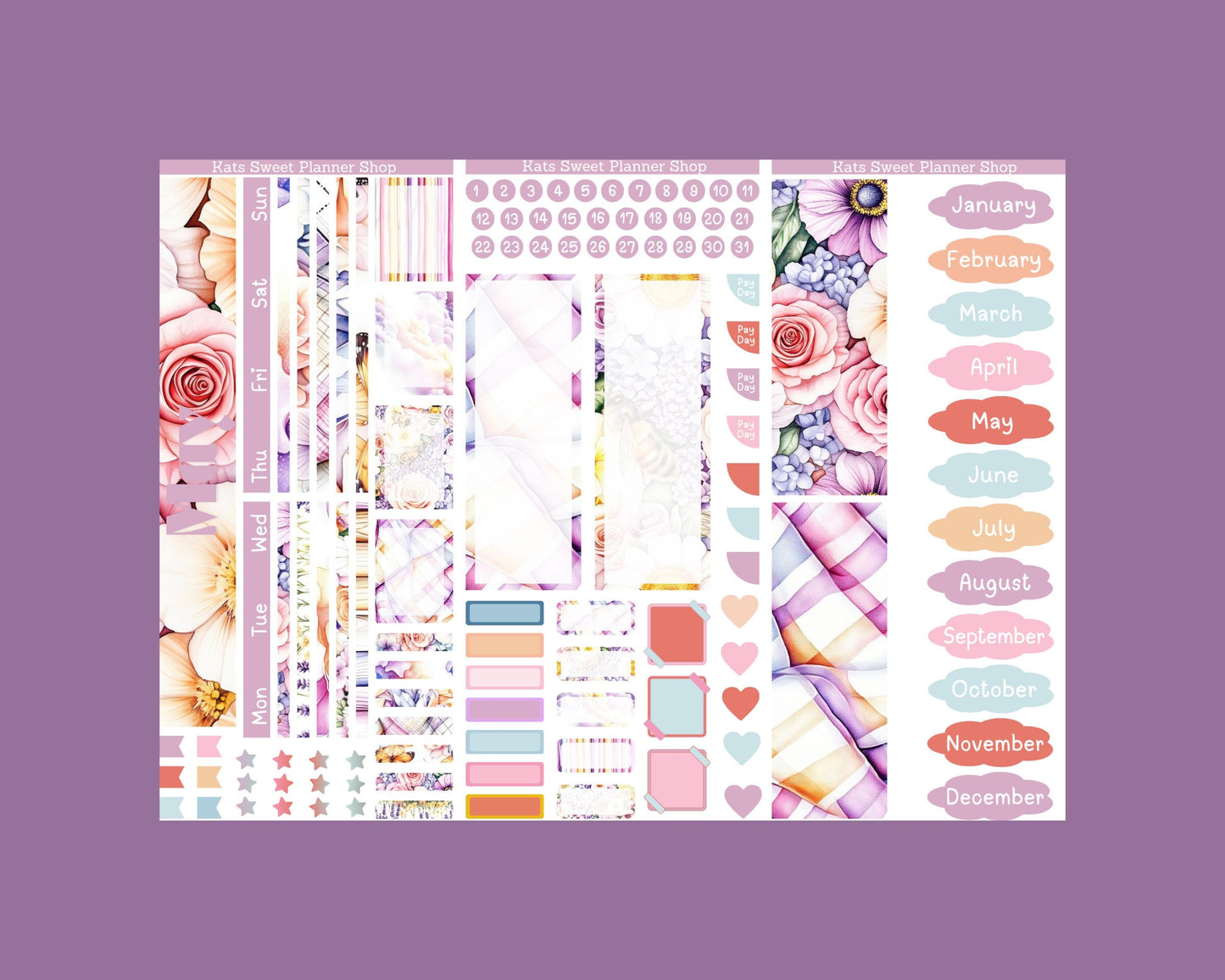January - June 2026 Hobo Weeks kit Monthly