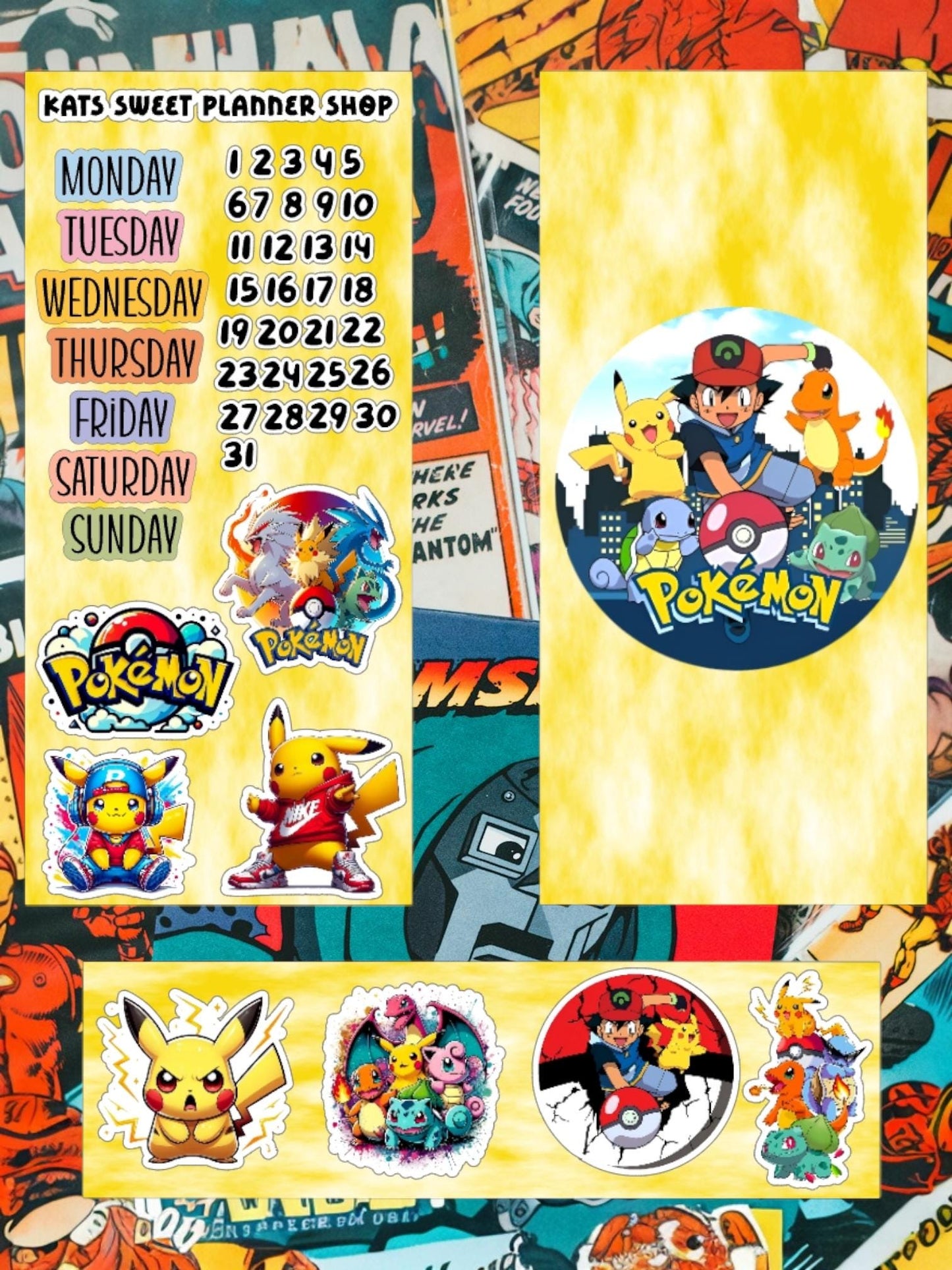 Poke Sticker Kit