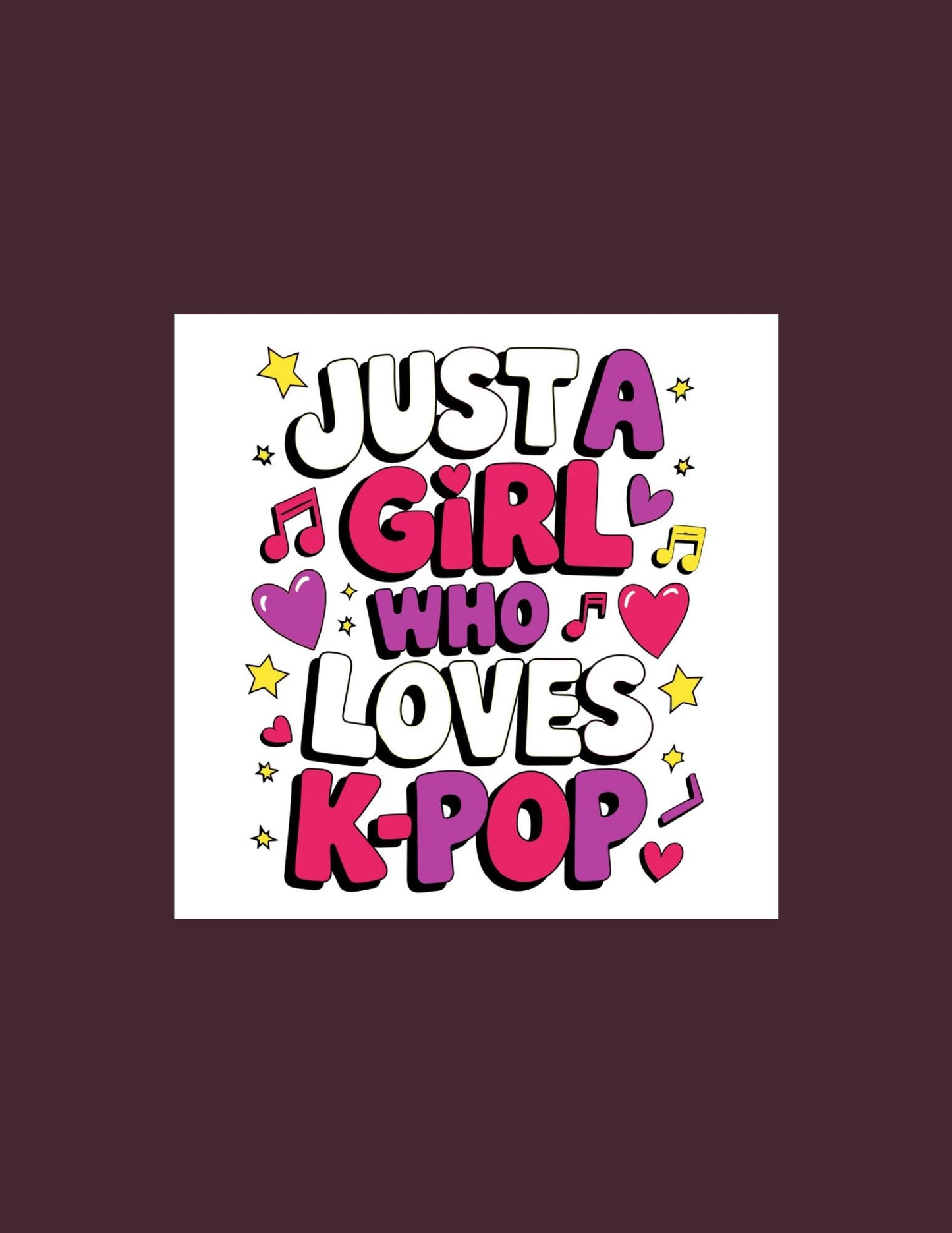 KPop Die Cut