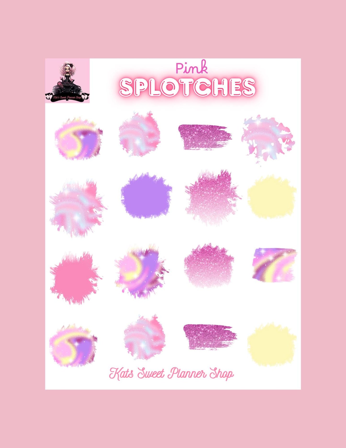 Pink Splotches