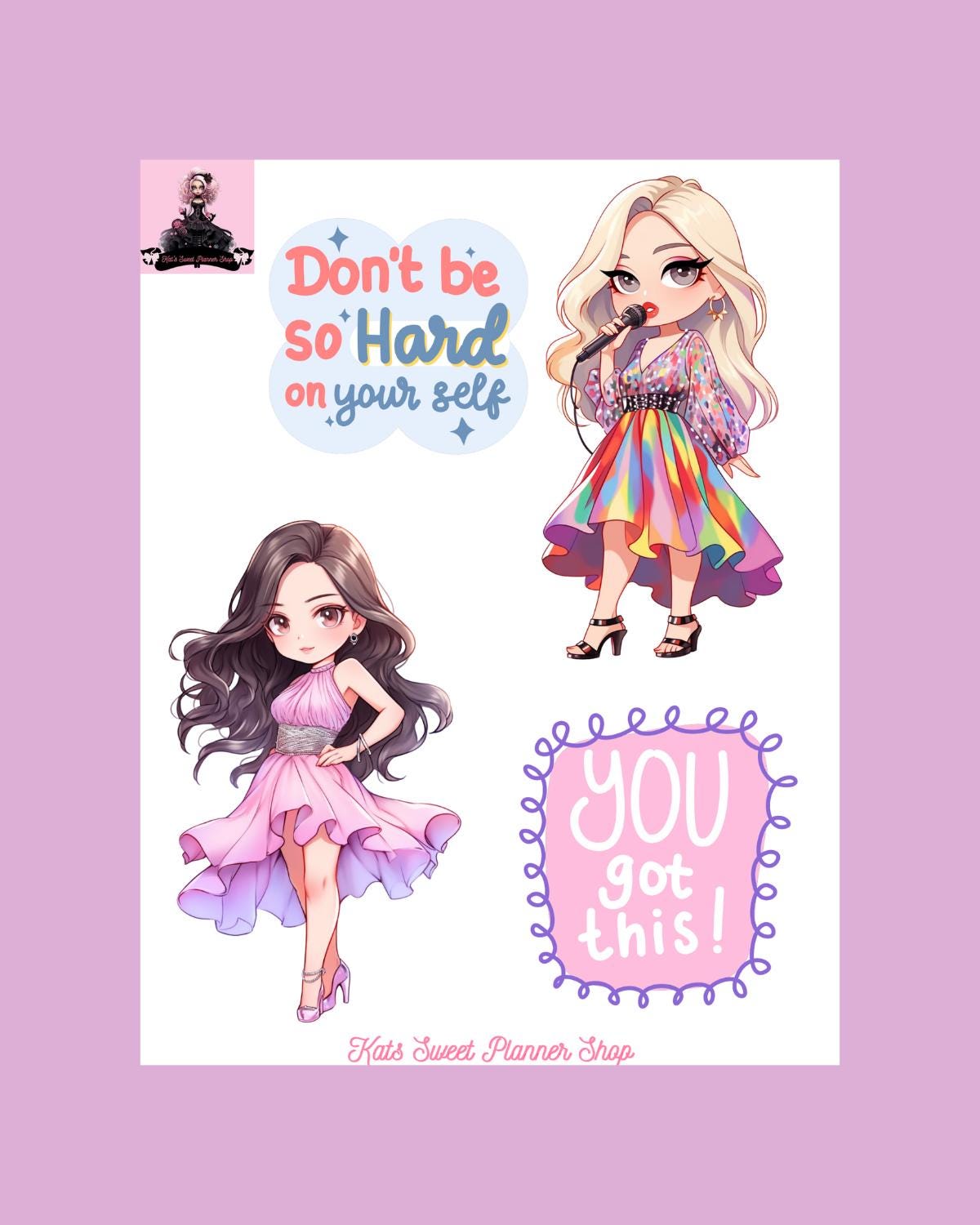 Chibi Girls & Quotes
