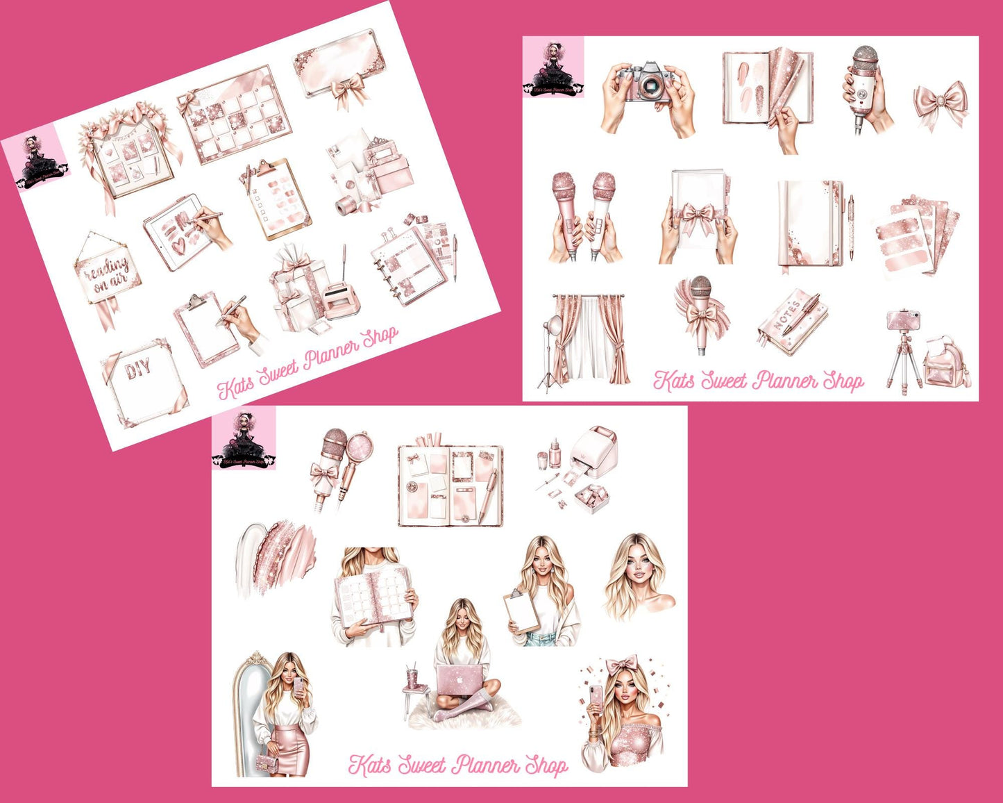Girlie Blogger Set