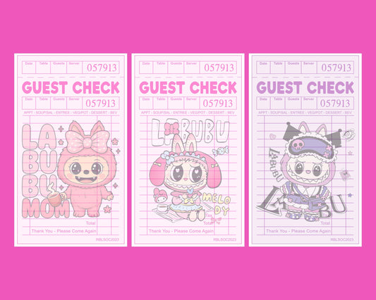 Cute Guest Checks