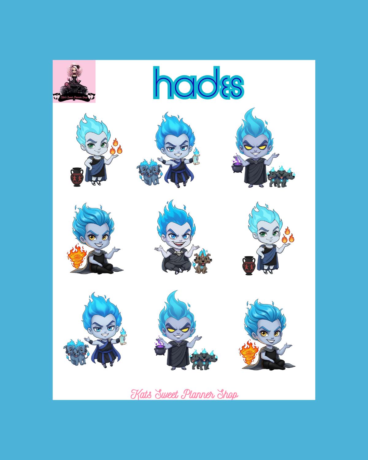 Bad Guys Deco Sheets