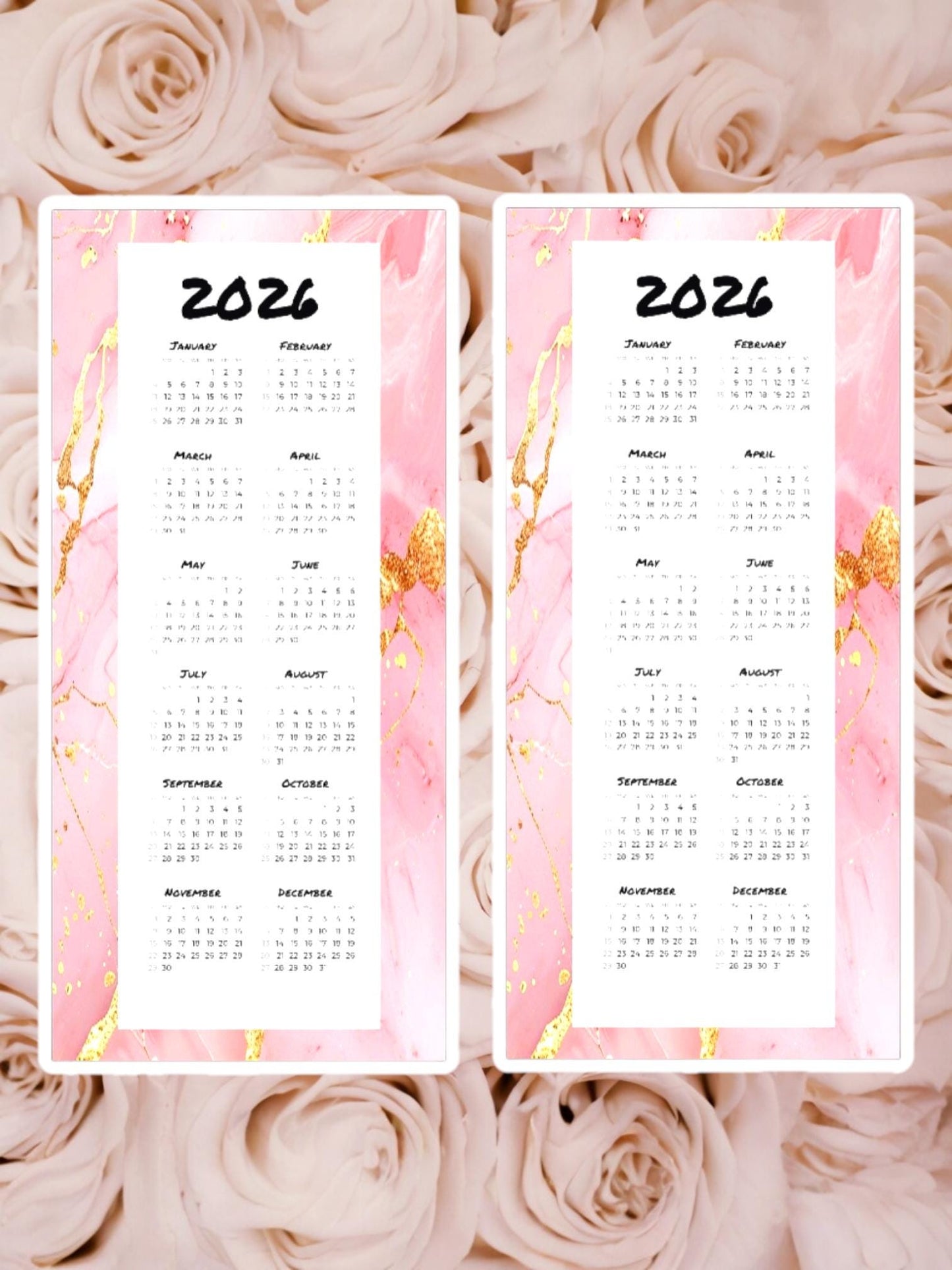 2026 yearly Hobo Weeks Sticker Set