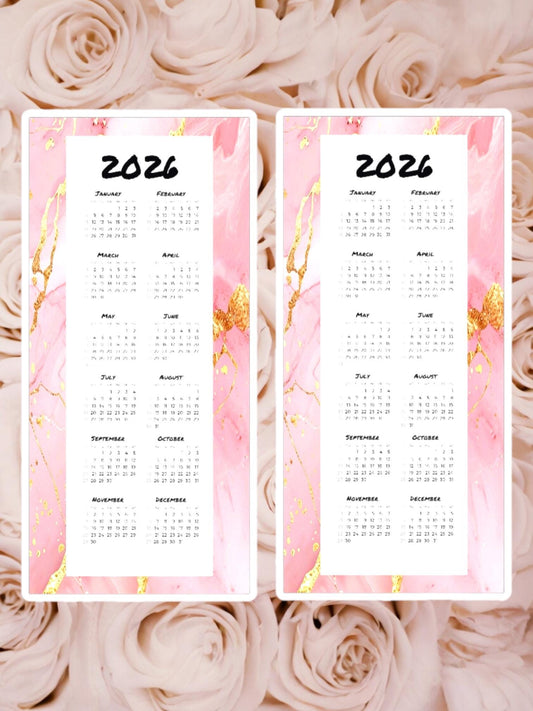 2026 yearly Hobo Weeks Sticker Set