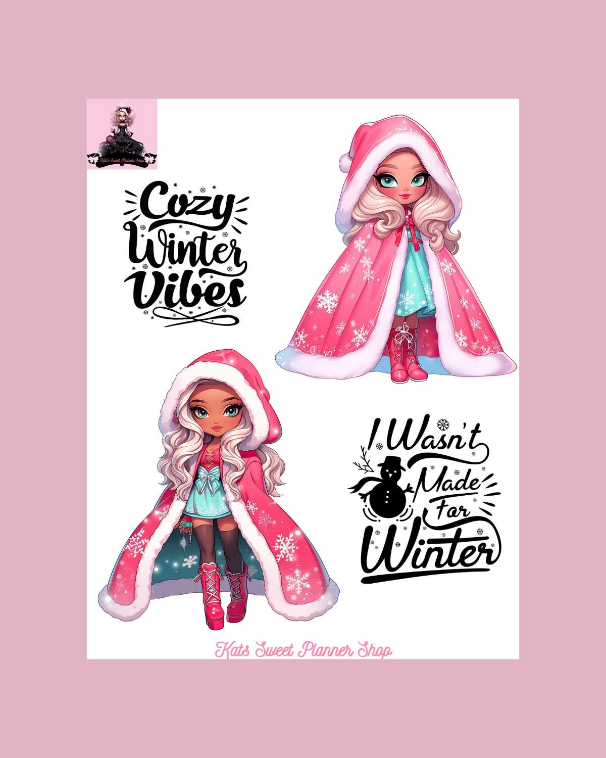 Chibi Girls & Quotes