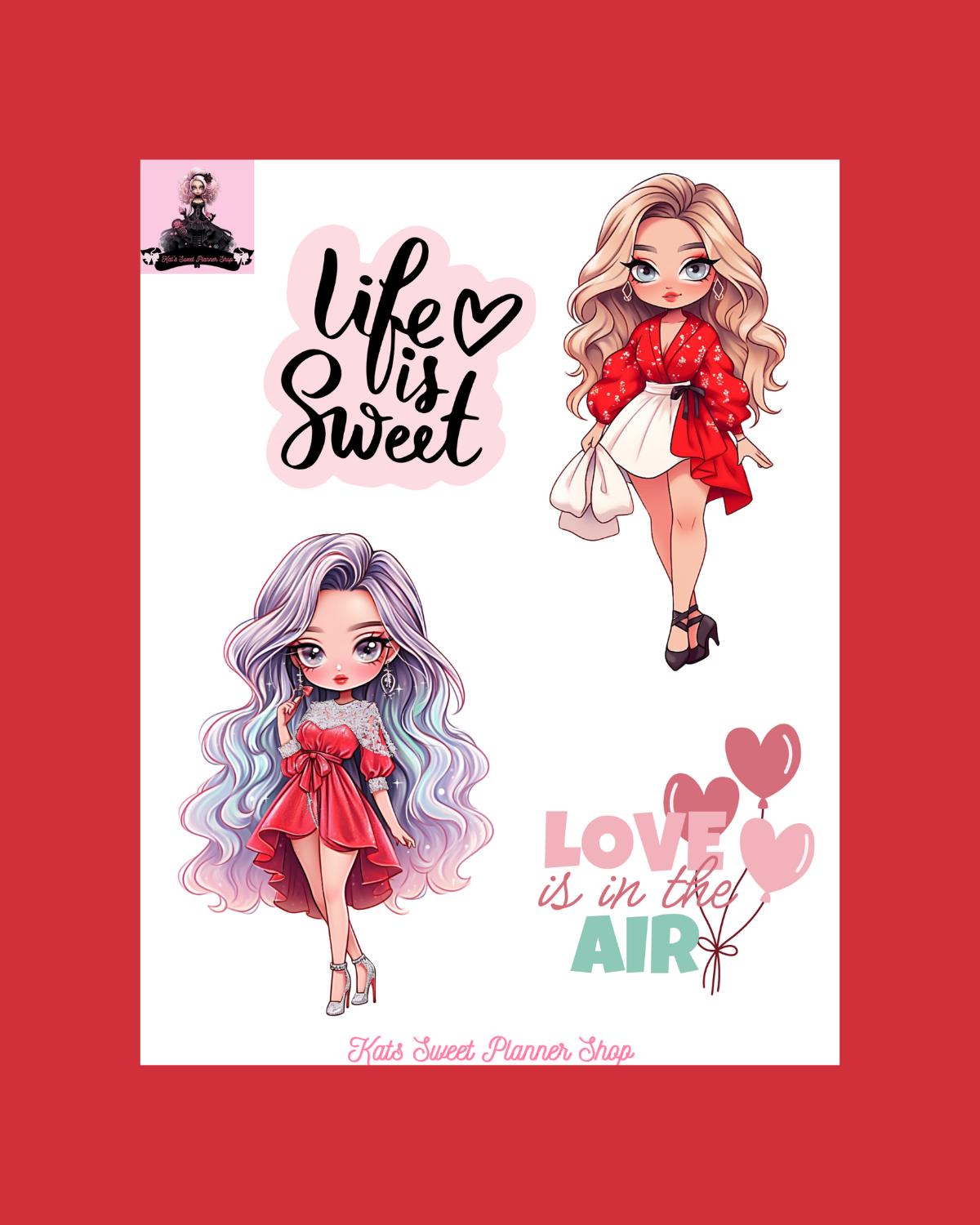 Chibi Girls & Quotes
