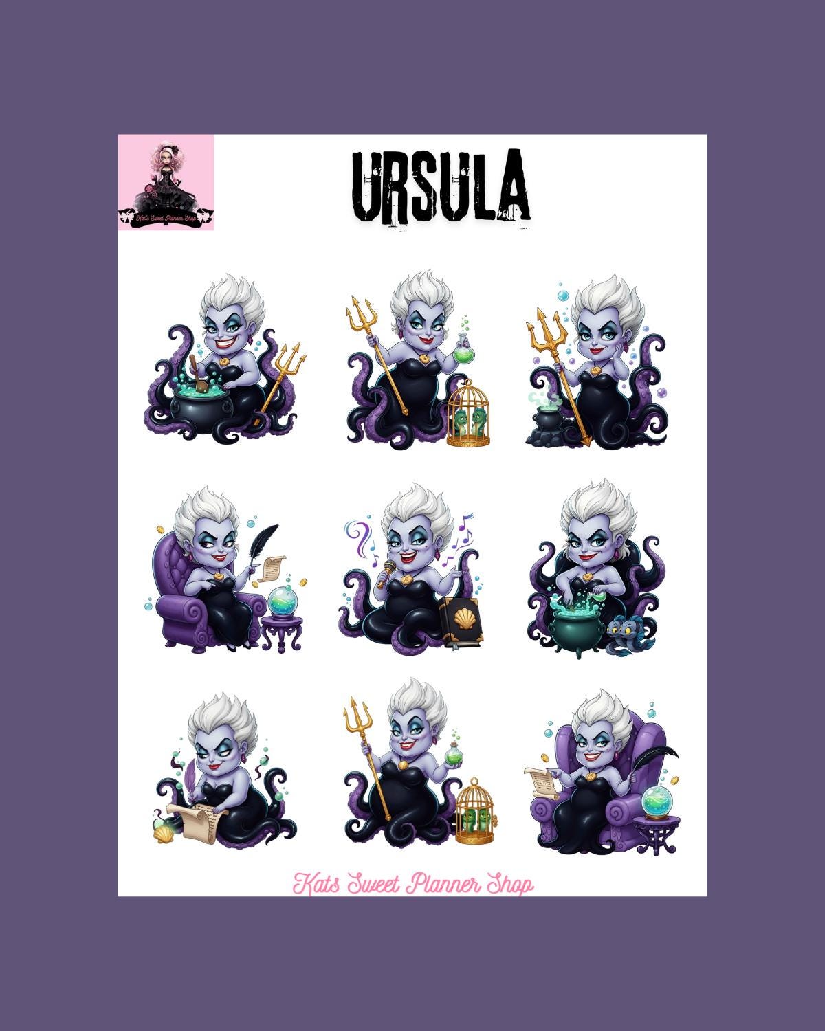 Bad Guys Deco Sheets