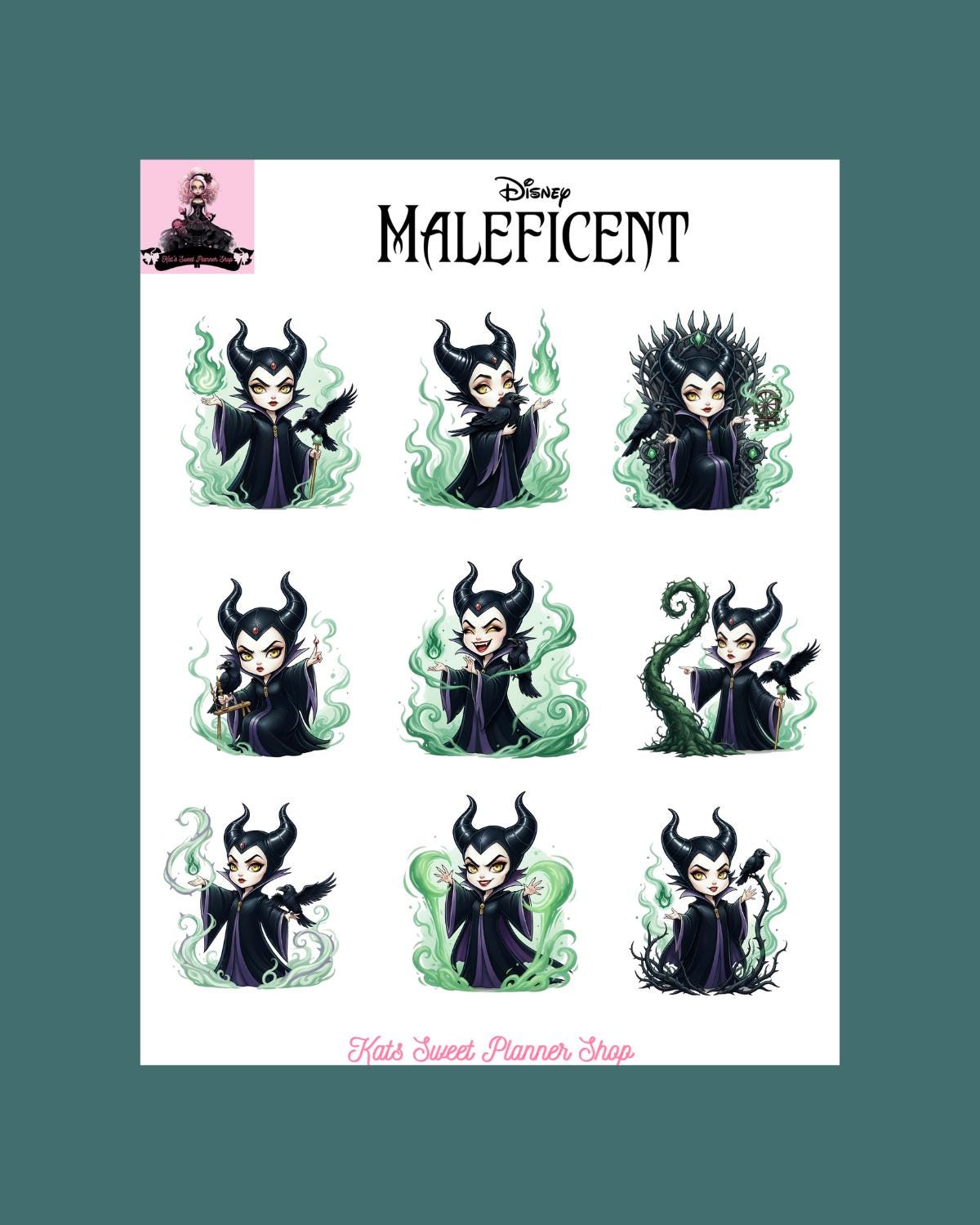 Bad Guys Deco Sheets