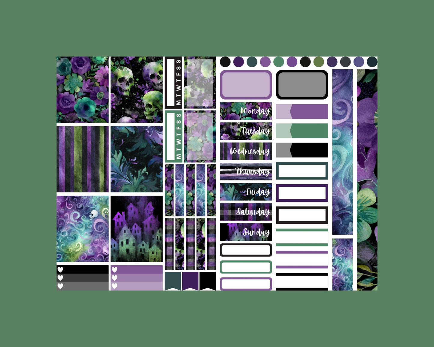 Punk Mini Sticker Kits