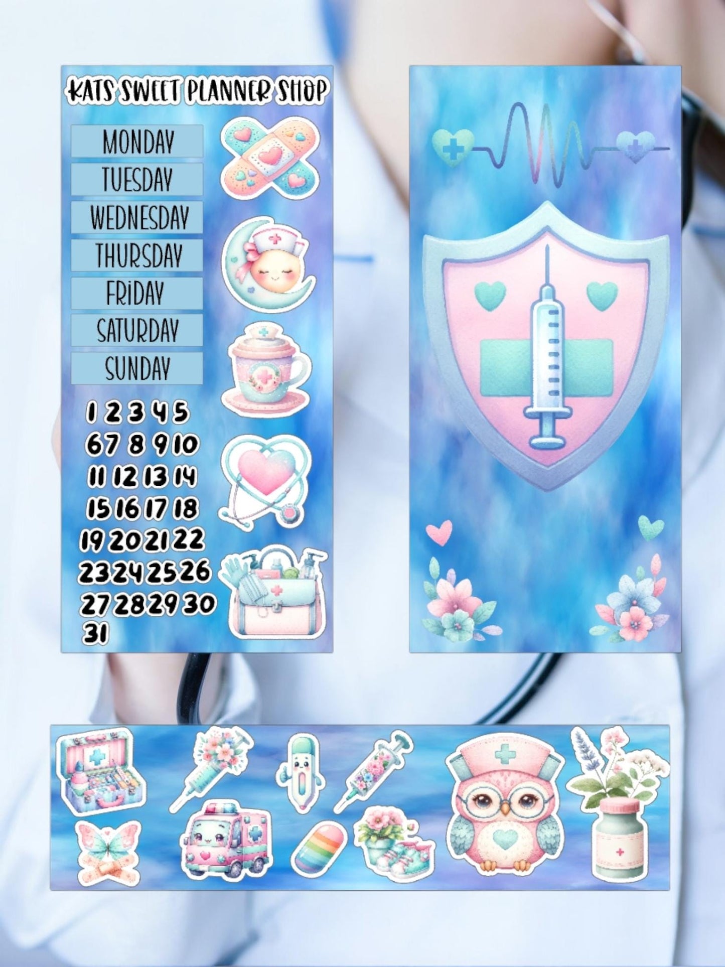 Medical Sticker Kit