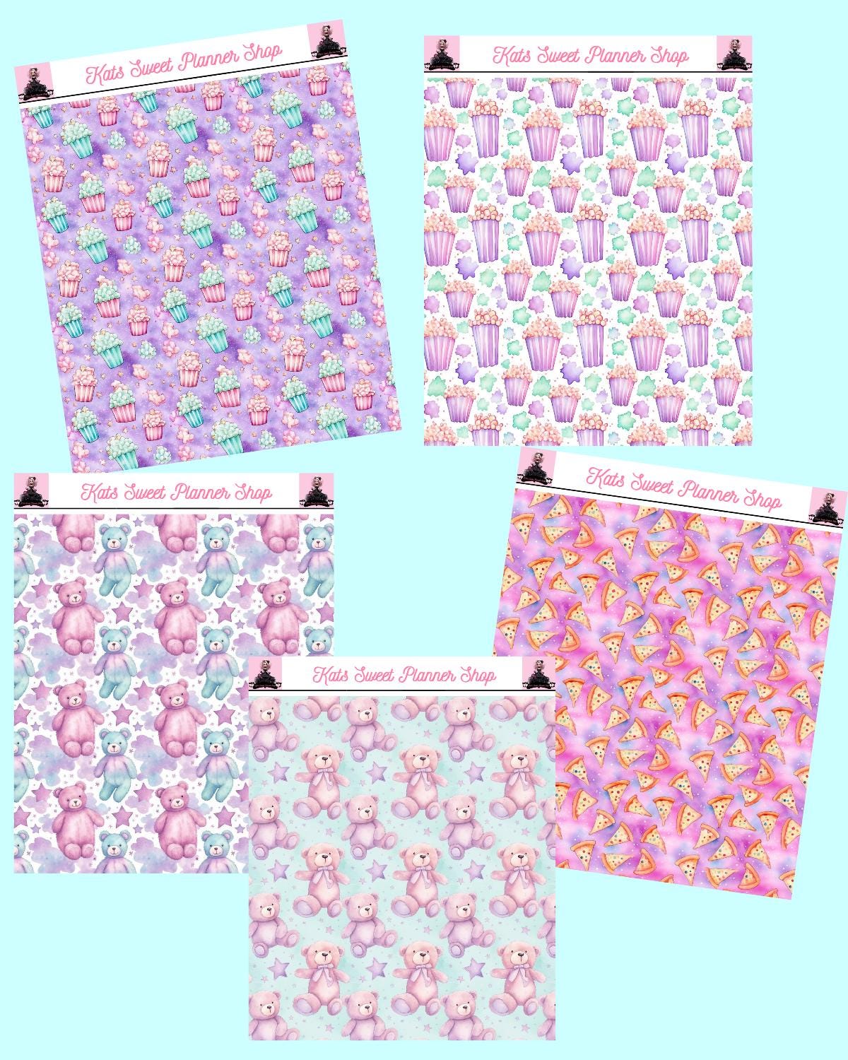 Pajama Weekend Tear Sticker Sheets