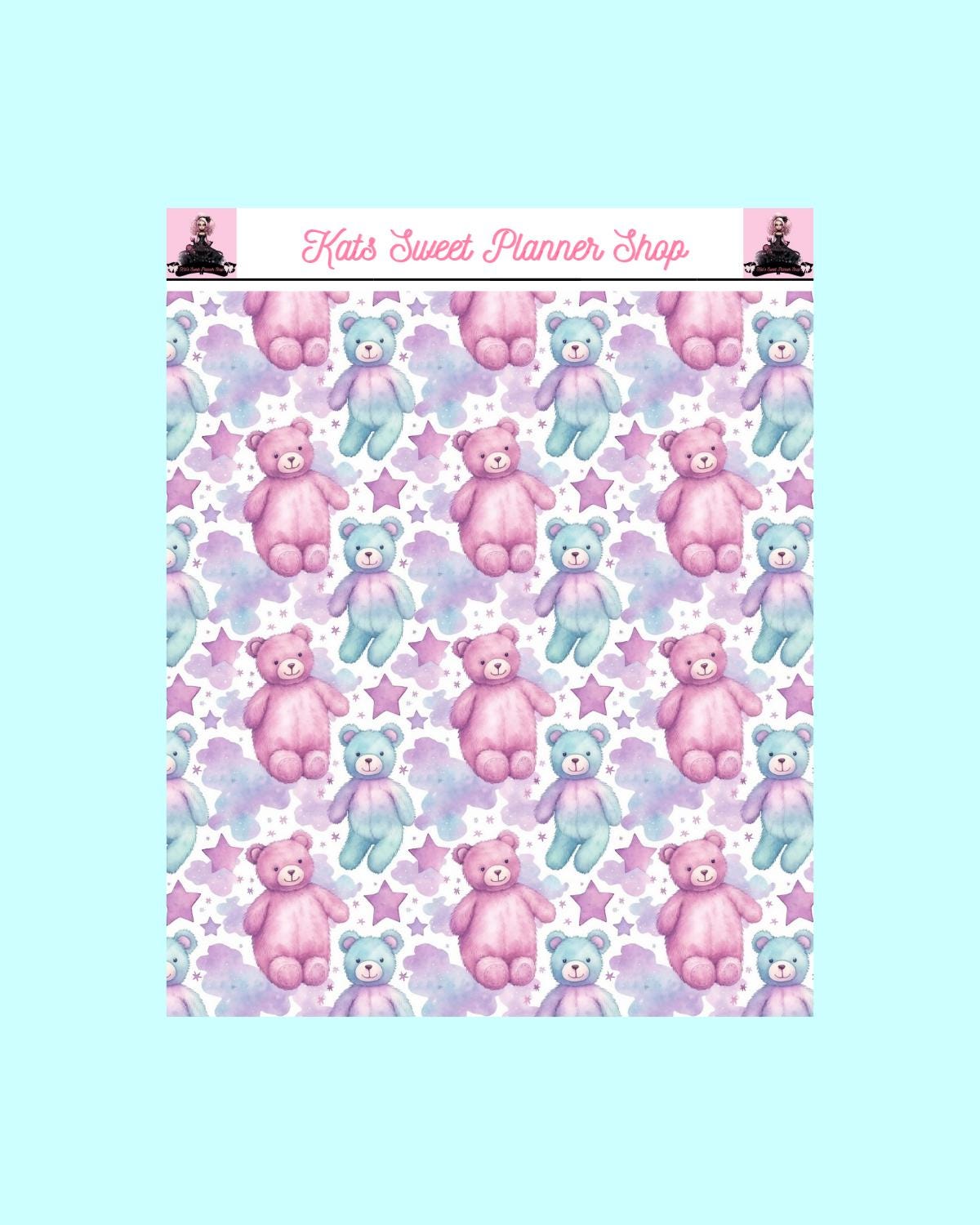 Pajama Weekend Tear Sticker Sheets