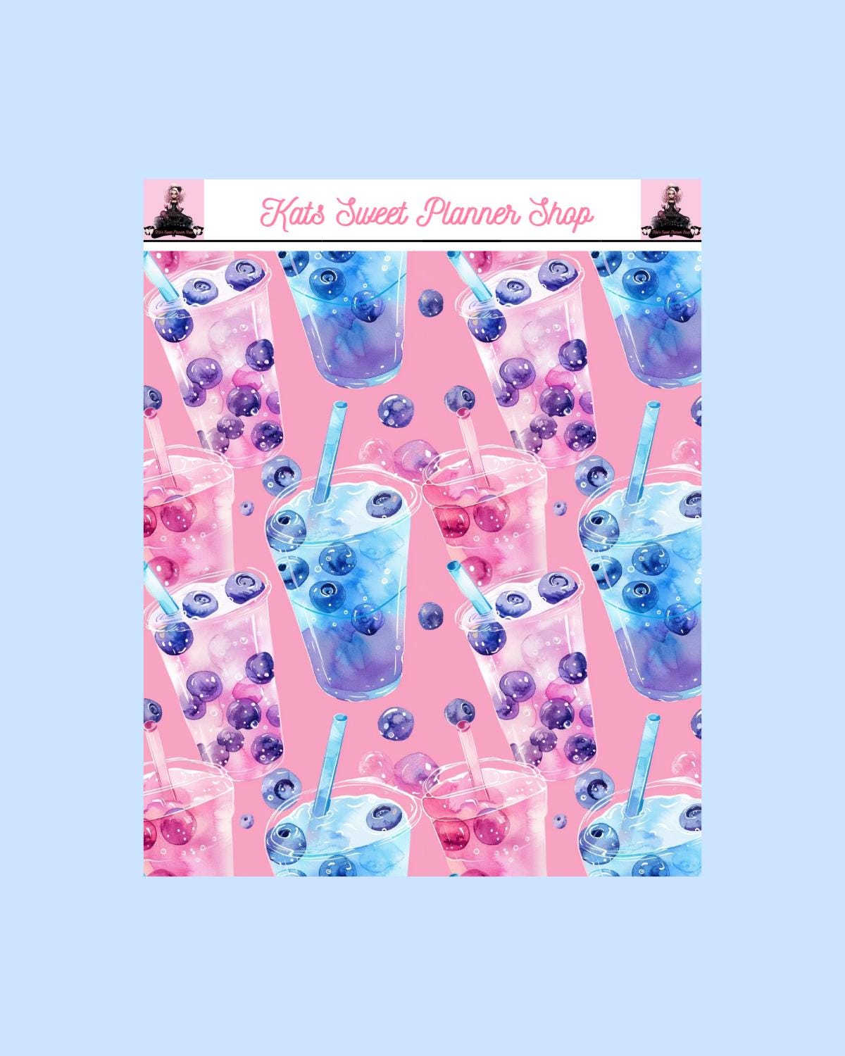 Boba Girls Tear Sticker Sheets