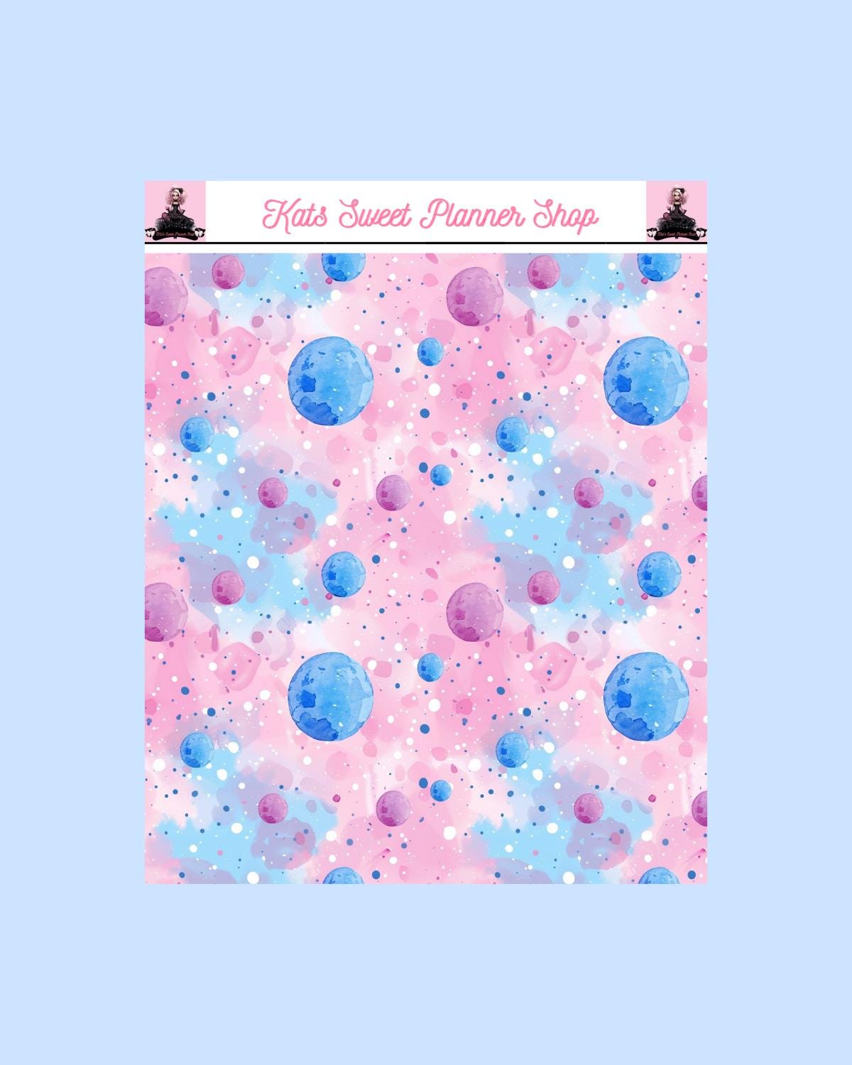 Boba Girls Tear Sticker Sheets