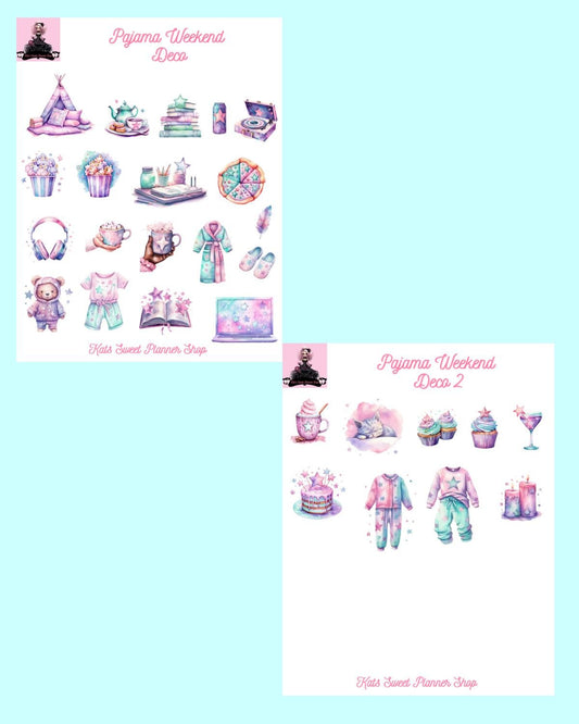 Pajama Weekend Deco
