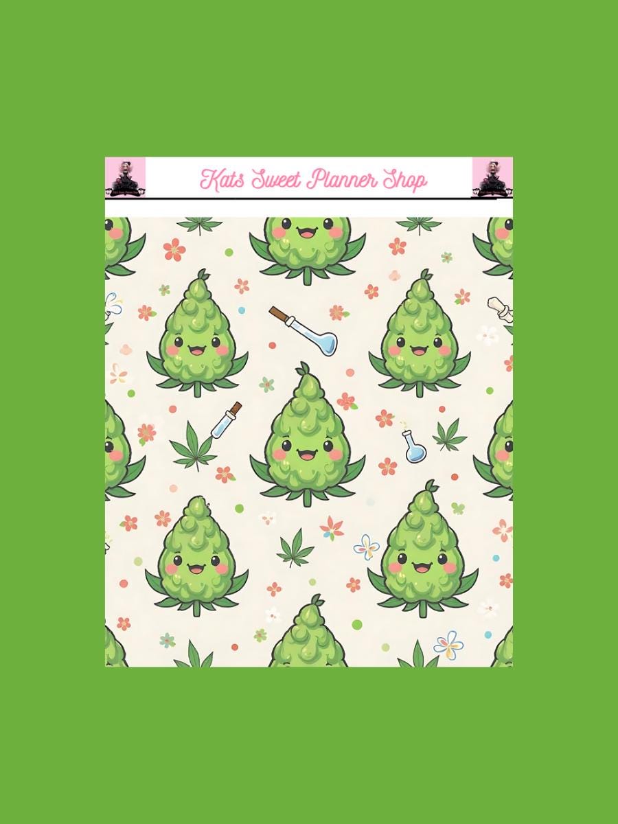 Buds Sticker Tear Sheets
