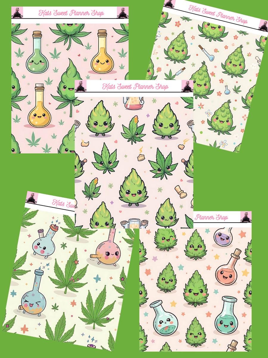 Buds Sticker Tear Sheets