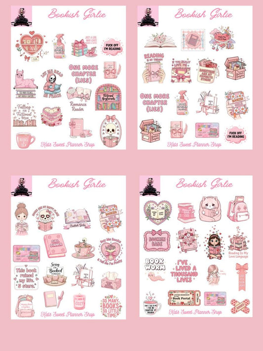 Bookish Girlie Deco Kit