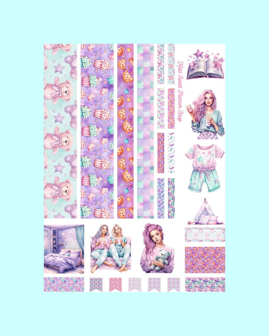 Pajama Weekend Sticker & Washi Sheet
