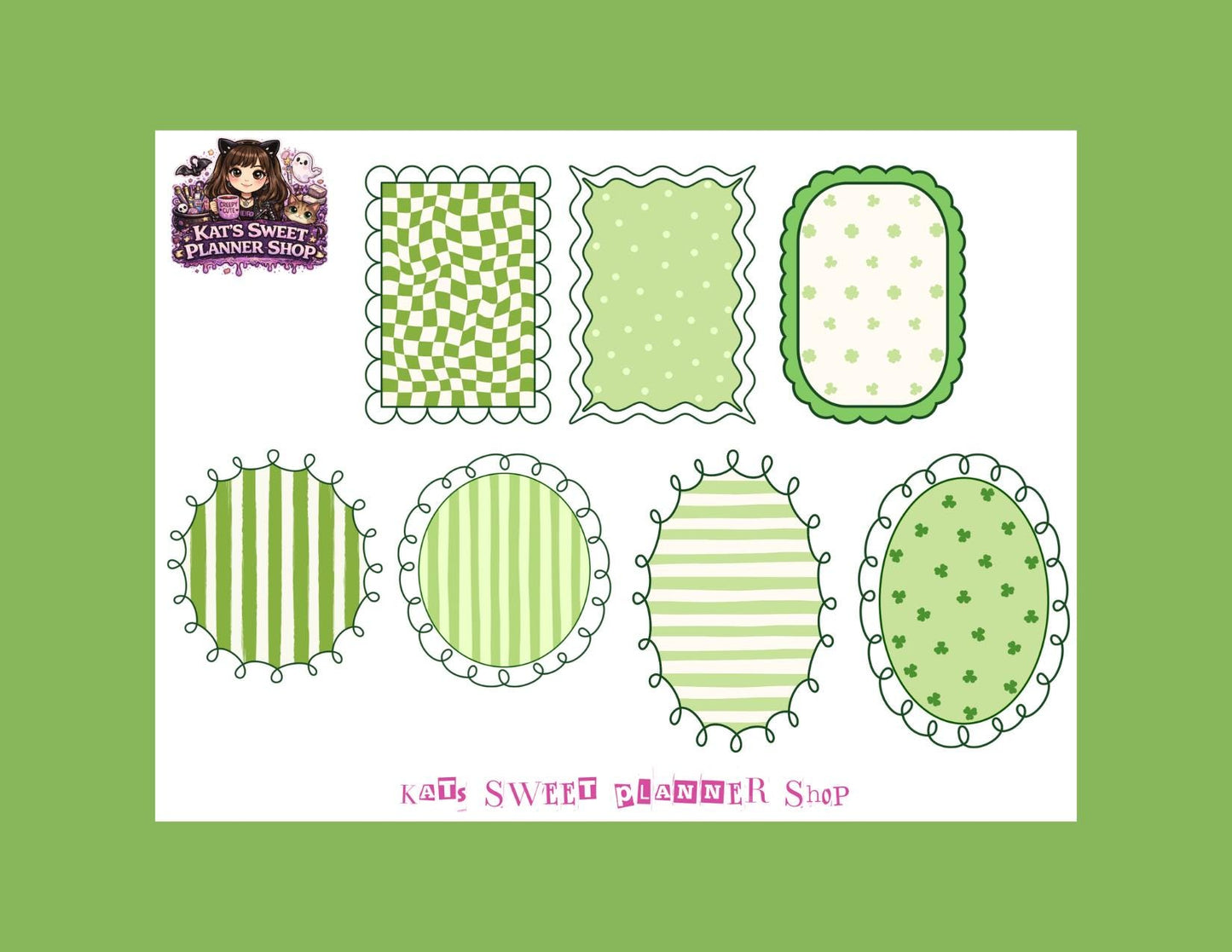 St. Patrick's Day Frames