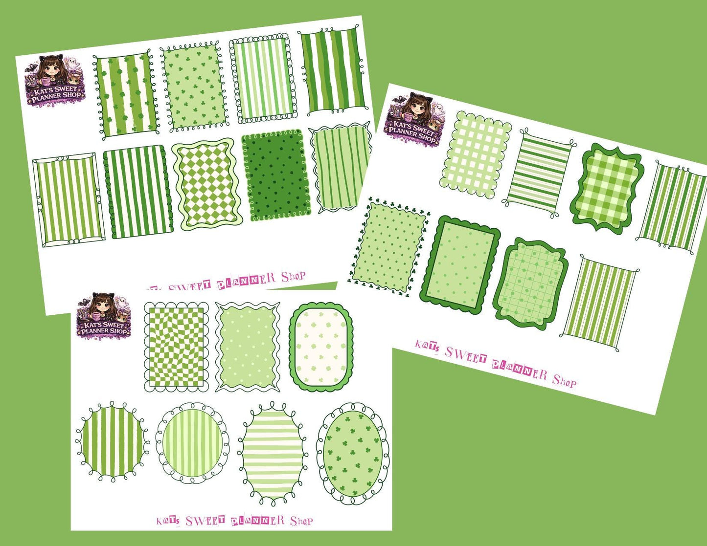 St. Patrick's Day Frames