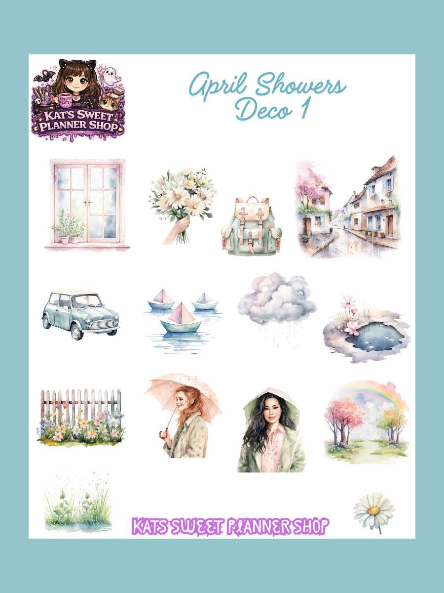 April Showers Deco Kit