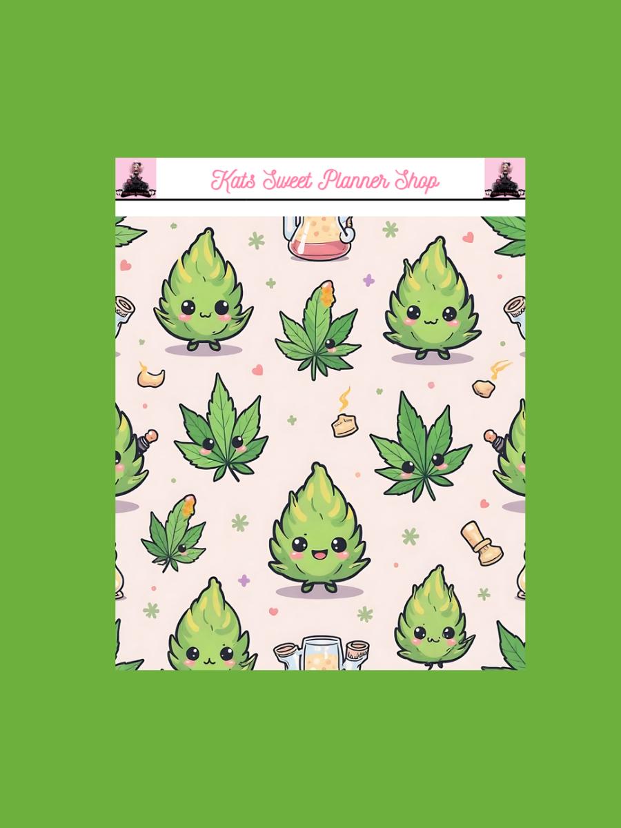 Buds Sticker Tear Sheets