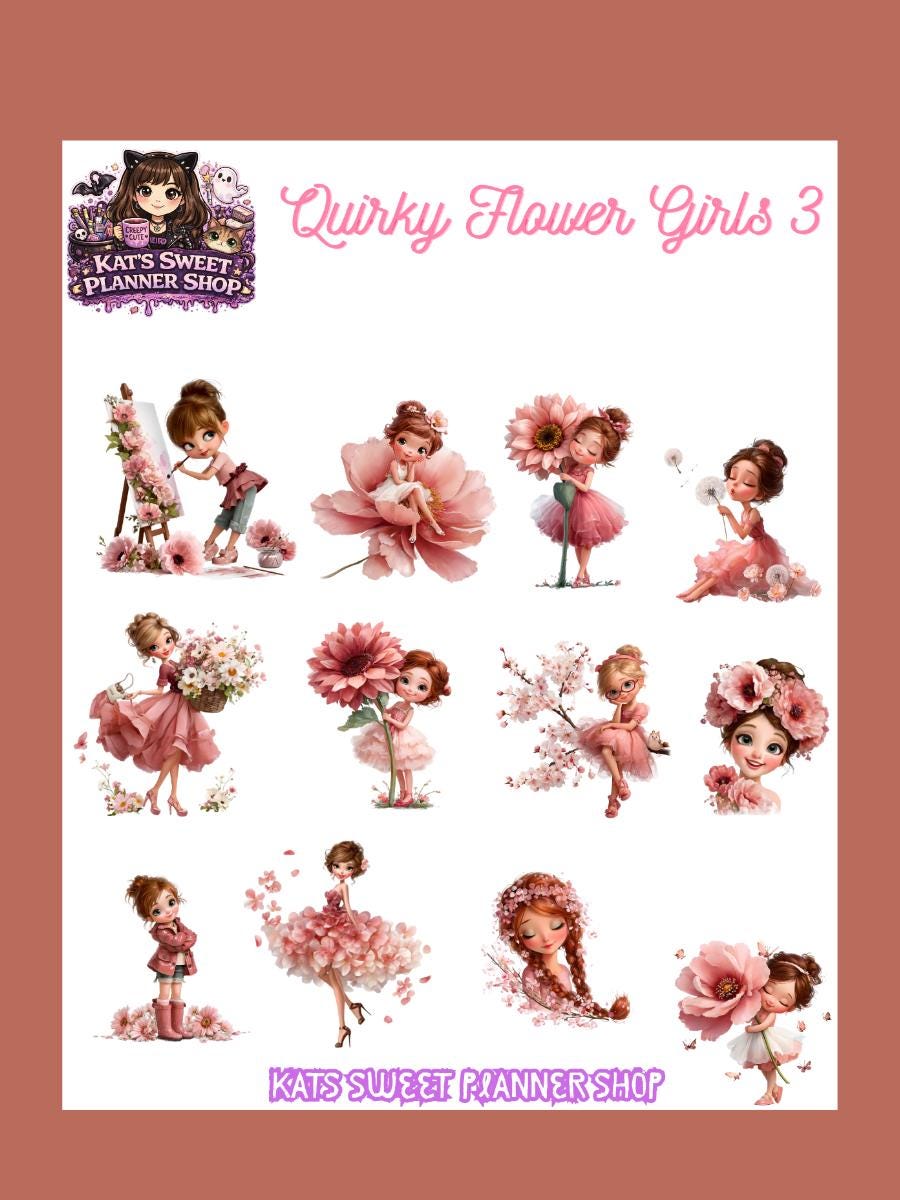 Quirky Flower Girls