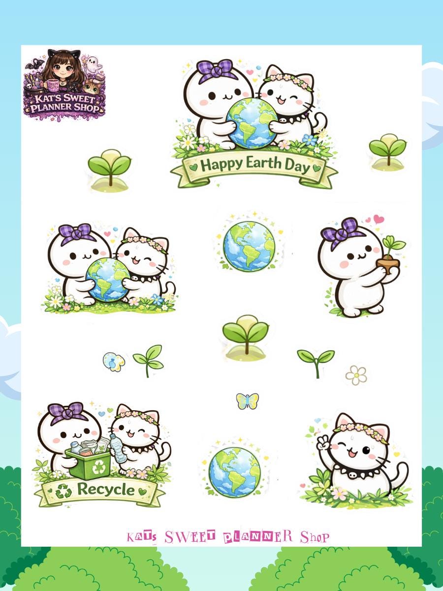 Bubbles & Pip - Earth Day