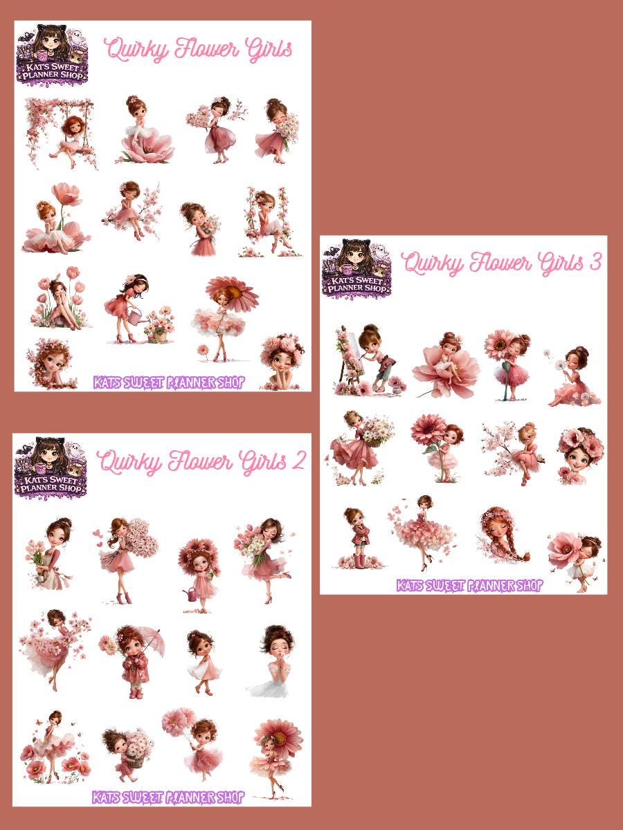 Quirky Flower Girls