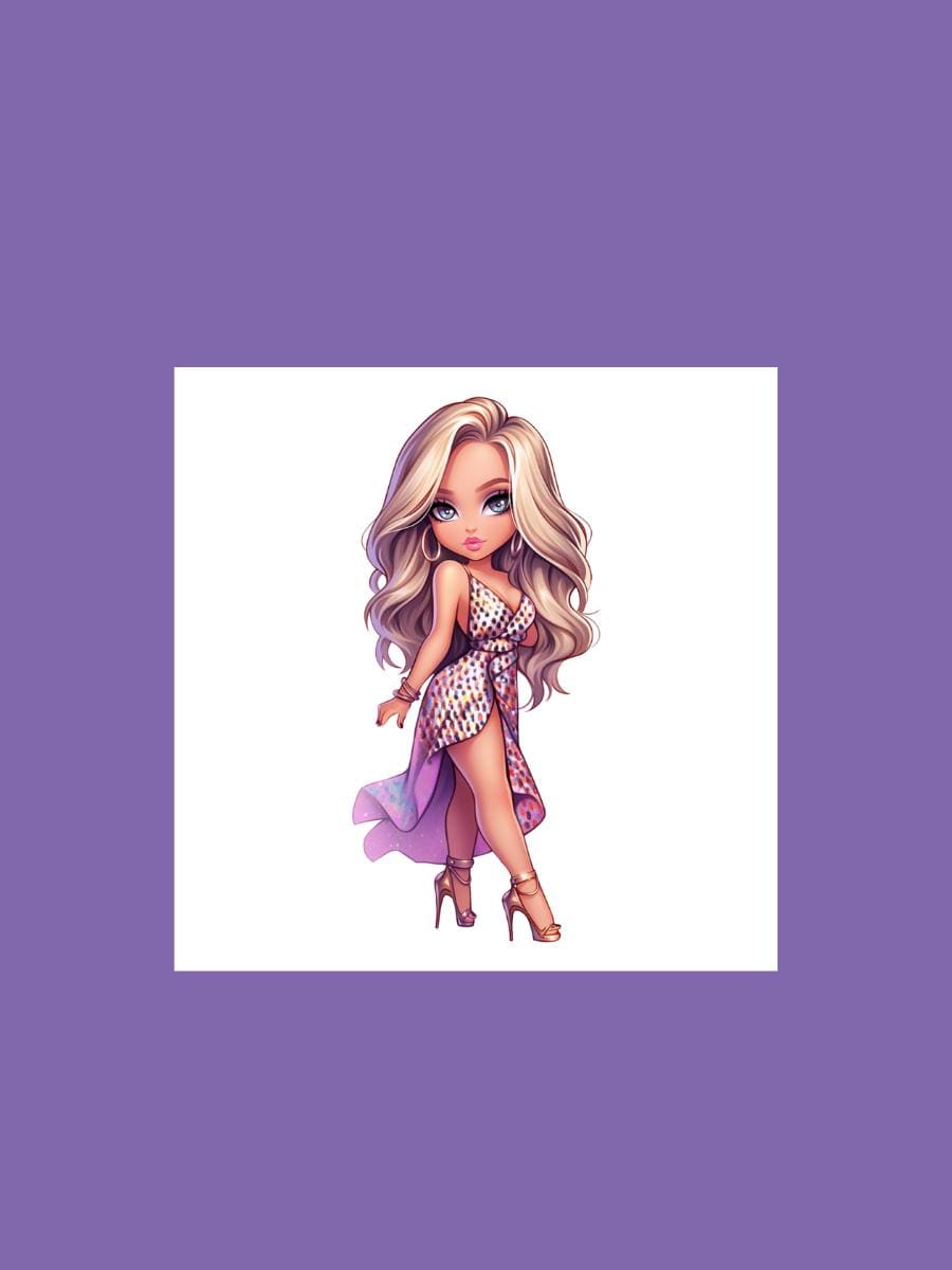 Chibi Girls Die Cuts