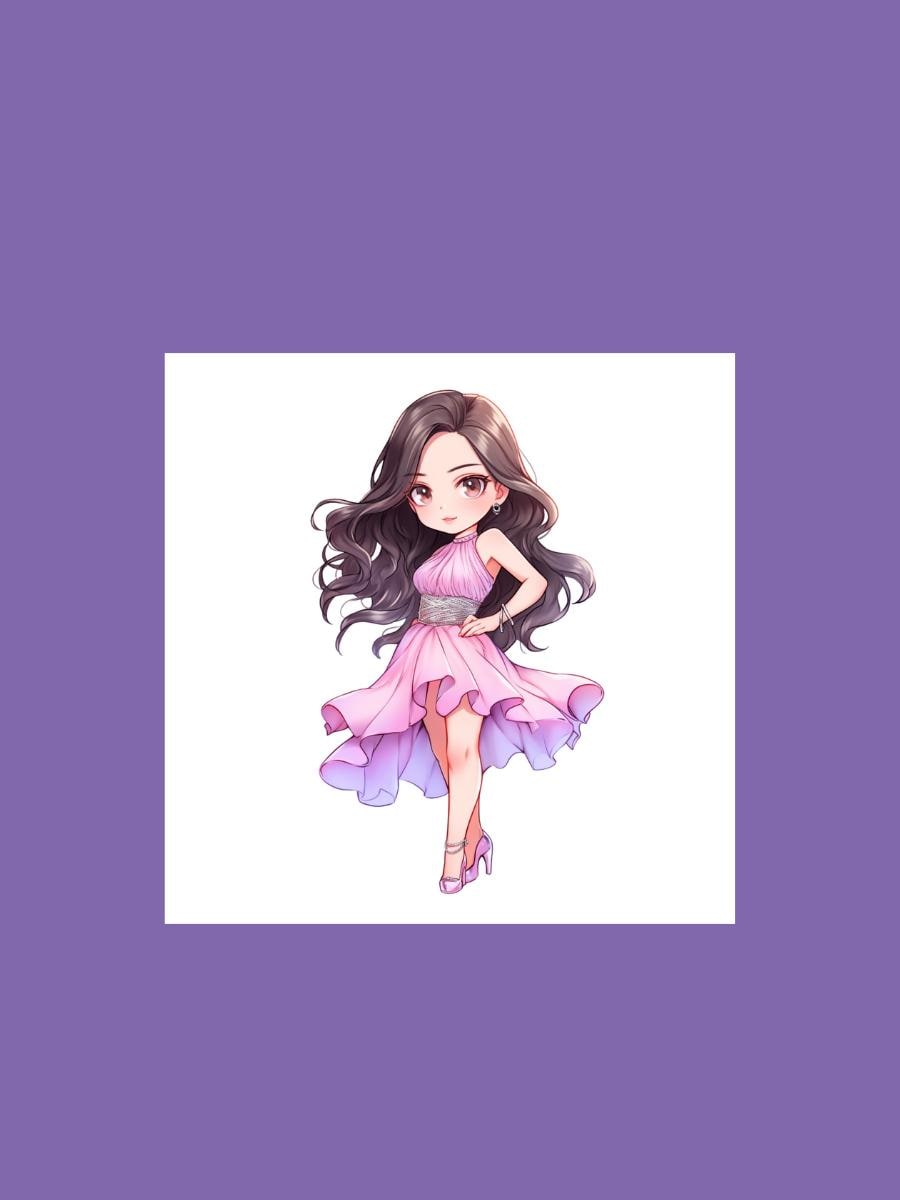 Chibi Girls Die Cuts