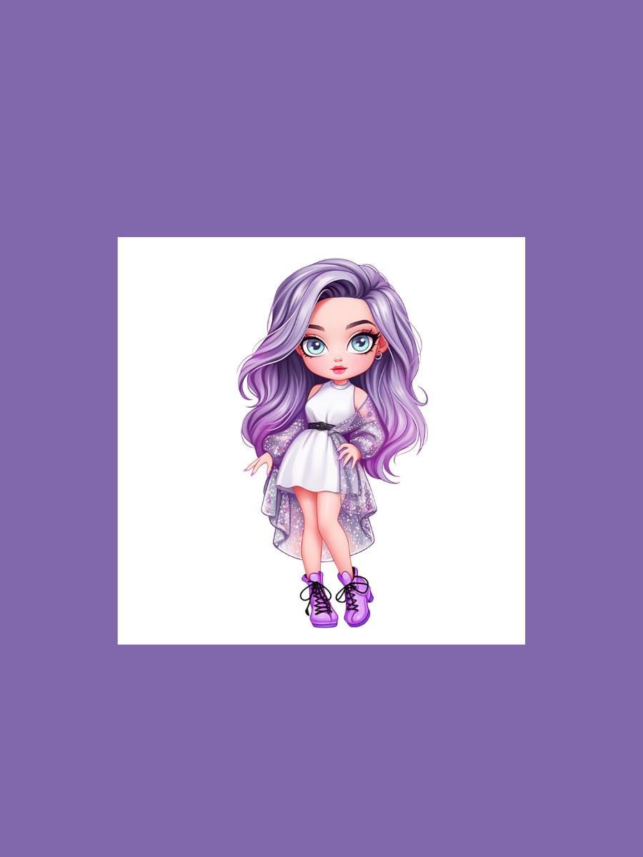 Chibi Girls Die Cuts