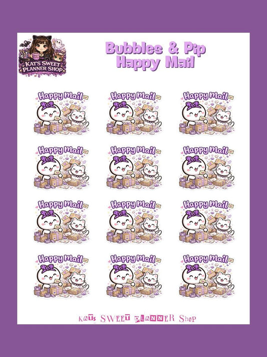 Bubbles & Pip - Happy Mail