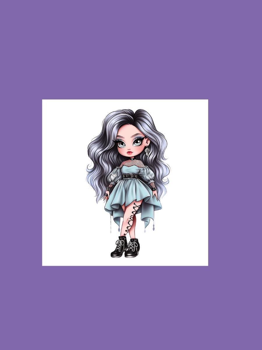 Chibi Girls Die Cuts