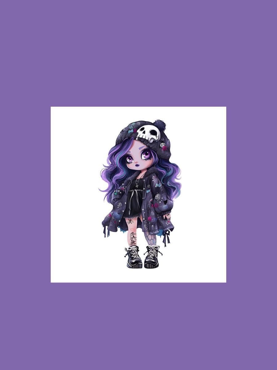 Chibi Girls Die Cuts