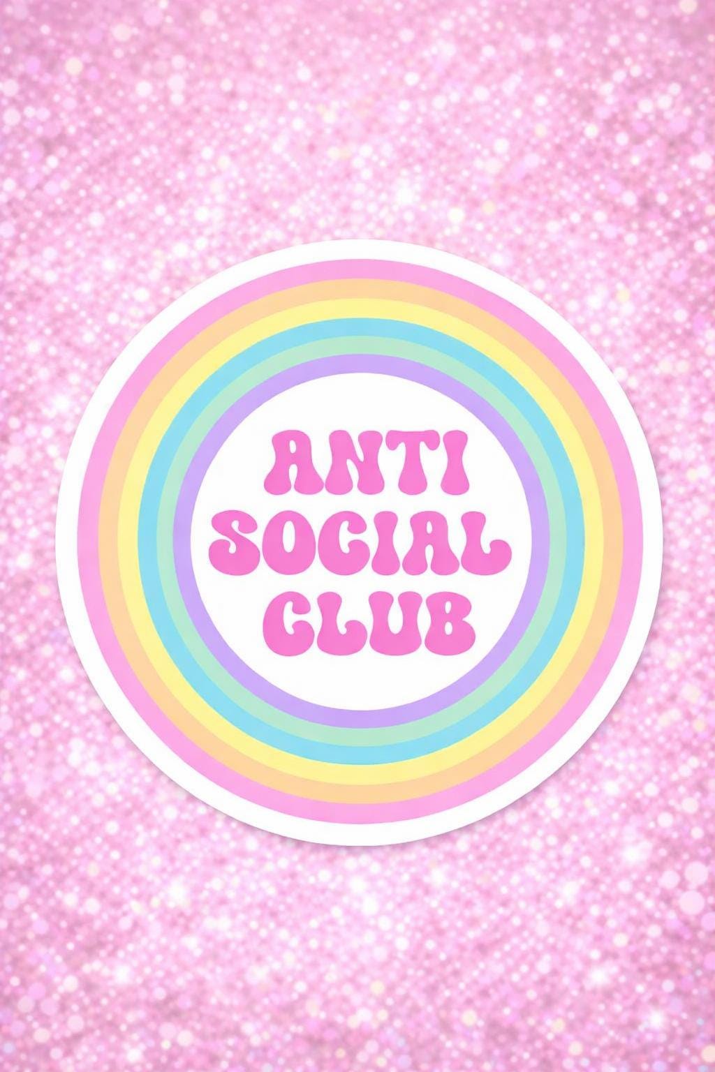 Anti Social Club Die Cut