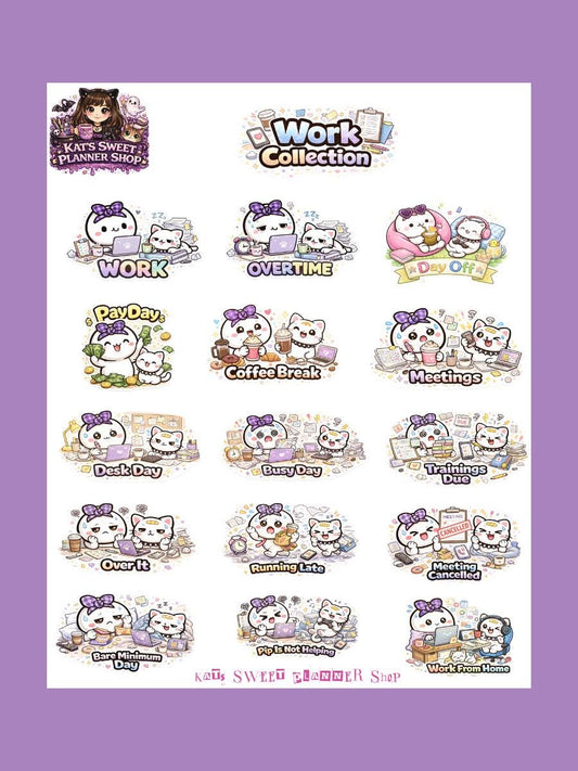 Bubbles & Pip - Work Collection