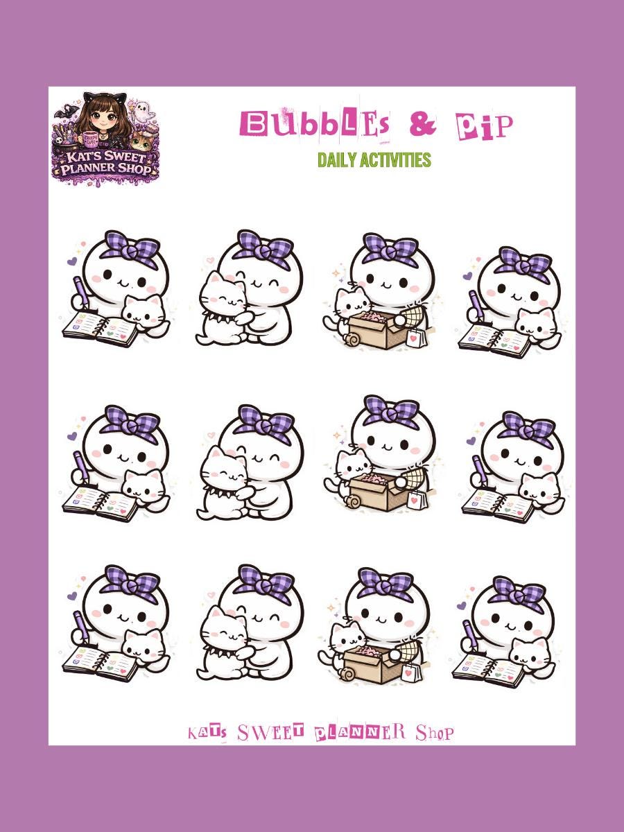 Bubbles & Pip - Daily Activities
