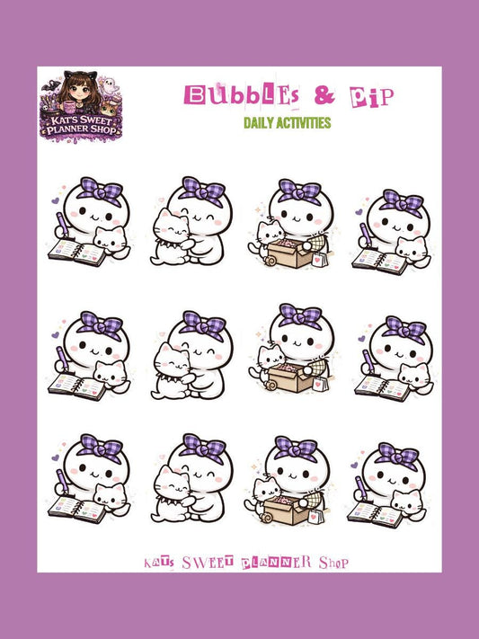 Bubbles & Pip - Daily Activities