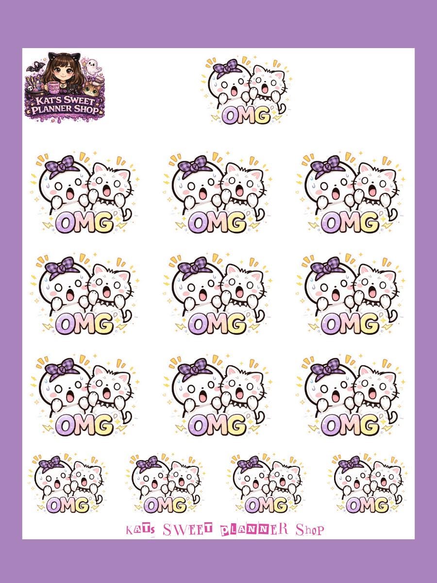 Bubbles & Pip - Sticker Mix