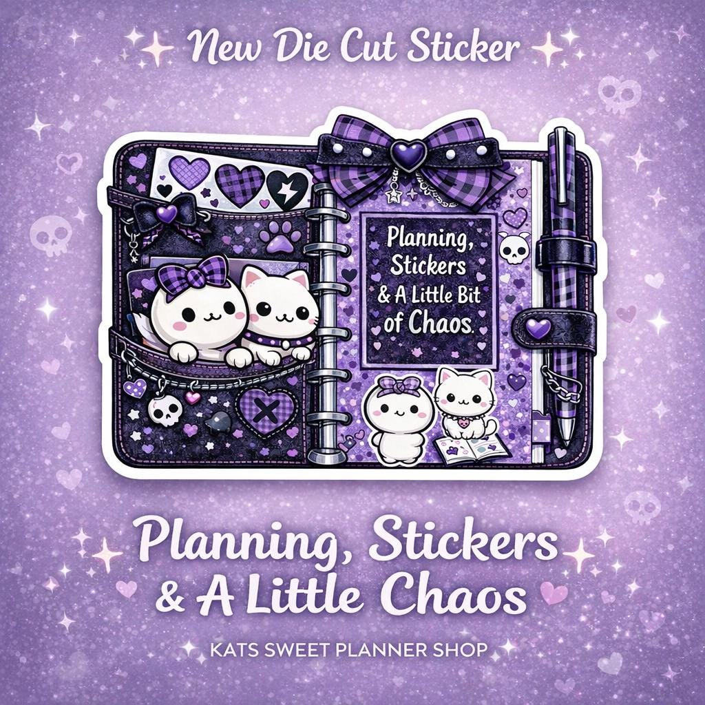 Bubbles & Pip Planner Die Cut